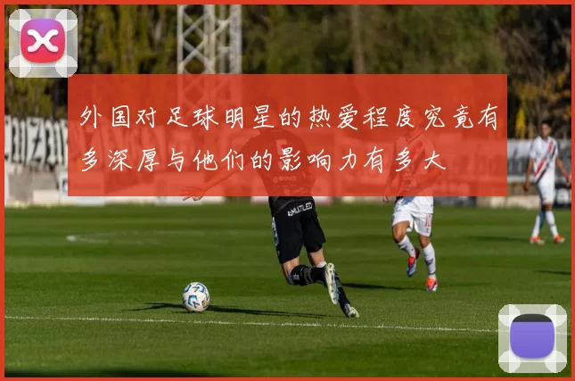 外国对足球明星的热爱程度究竟有多深厚与他们的影响力有多大
